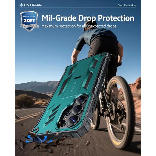 FNTCASE for Samsung Galaxy S26 Ultra Case with Built-in Screen Protector