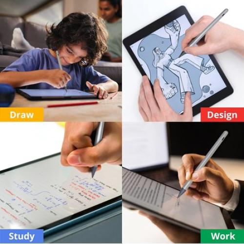 Penoval USI2.0 Stylus Pen for Chromebook, 4096 Levels Pressure for Lenovo chromebook Duet, ASUS chromebook C436, HP chromebook X360 12b, HP chromebook X360 14b Spare Tip Included, USI2.0