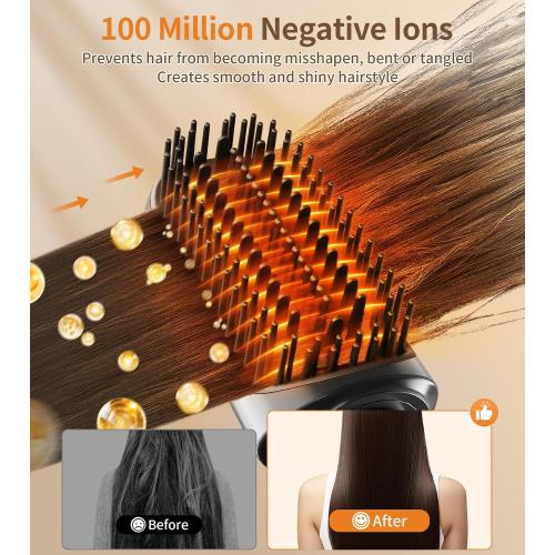 9-in-1 Hair Dryer Brush Kits, Curly Hair Dryer with Diffuser for Women