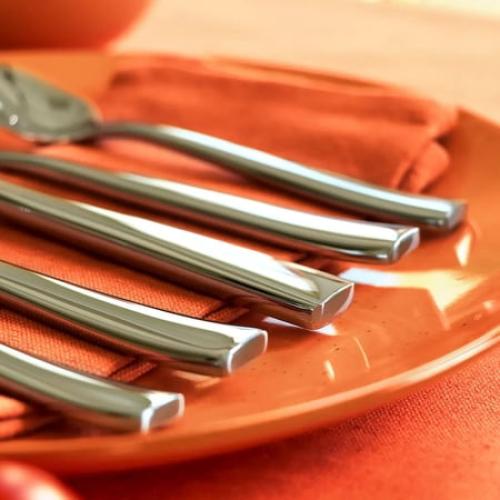 Gourmet Settings Stainless Steel Flatware Set Mode
