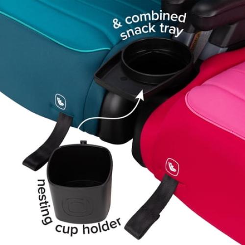 Diono Connect3 RXT 2-in-1 High-Back Booster, Blue Razz Ice