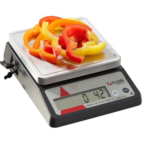 Taylor Digital Kitchen Food Scale 11 lb Max Capacity