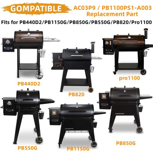Upgraded Digital Control Board Replacement Parts AC03P9 for Pit Boss Grills