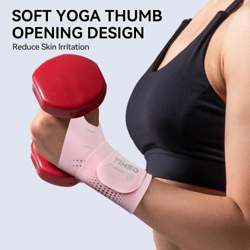 Ultra-Thin Wrist Brace Support for Carpal Tunnel, Pink