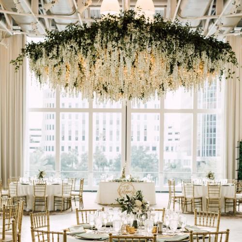 12Pcs Artificial Wisteria Flowers 3.6 Feet/Piece White Dense Artificial Fake Wisteria Vine Ratta Hanging Garland Silk Flowers String Home Party Wedding Decor(White-Dense)