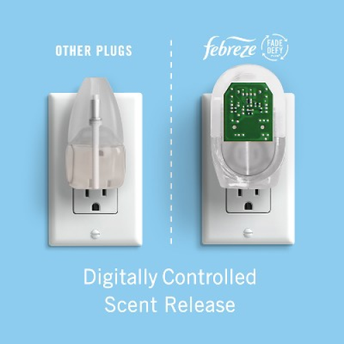 Febreze Plug Triple Refill Air Freshener Sweet Watermelon Vine - 3ct