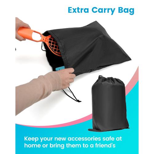 TRANSNOVO 12 in 1 Switch 2 Sports Accessories Bundle 2025 Compatible with Nintendo Switch 1/Switch OLED/Switch 2 Wii Sports Games, Family Party Accessories Kit for Joycon Controllers - With Carry Bag