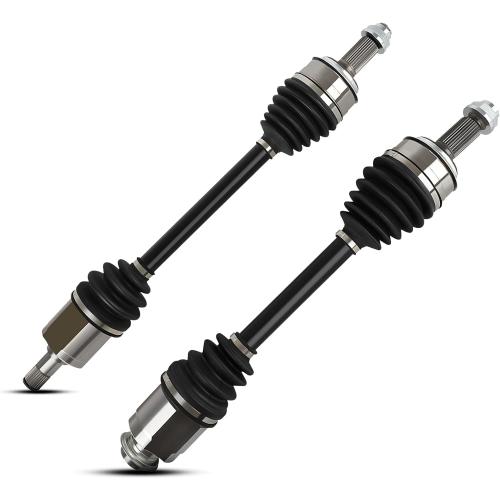 HYR Front CV Axle Shaft Assembly Pair Fit for Honda Civic 2014, Accord 2008-2015, Acura TSX 2009-2013, L4 1.8L 2.0L 2.4L, Driver and Passenger Side, Replace# 6-4250, 66-4251