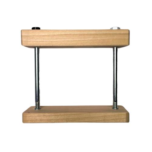 Cardinal Gates SC Square Clamp for Safety Gates - No Hole Baby Gate Banister Adapter - Wooden Baby Gate Mounting Kit - Made in The USA - 1 Pack