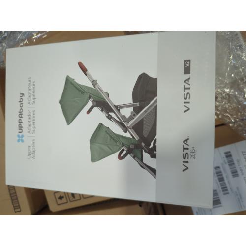 UPPAbaby Upper Adapter for Vista, Vista V2, and Vista V3 Strollers/ Compatible with Bassinet, Toddler Seat, Aria, Mesa V2, or Mesa Max Infant Car Seats / Quick   Secure Attachment / 1 Set