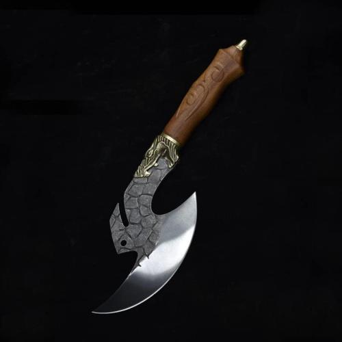 Meat Cleaver, Chef Knife Kitchen Knife Stainless Steel Household Meat Cutting Boning Knifees Strange Outdoor Survival Knife (Color : Chef knife)