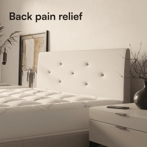 Niagara Sleep Solution Bamboo King Size Mattress Topper, Mattress Pad, Mattress Cover 78x80 inches