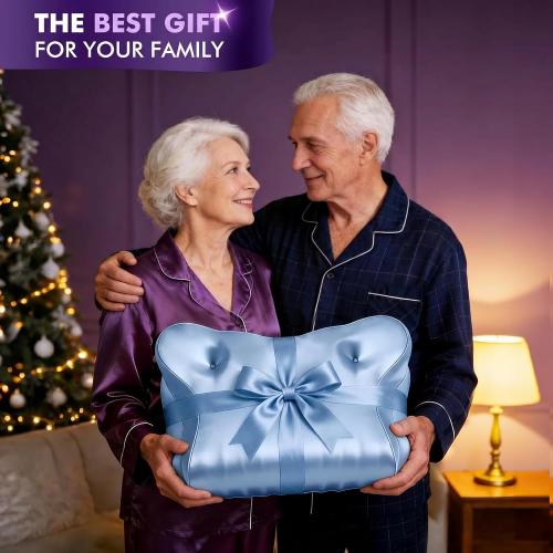 Dayme Orthopedic Memory Foam Pillows – Cooling Cervical Neck Pillow, Blue