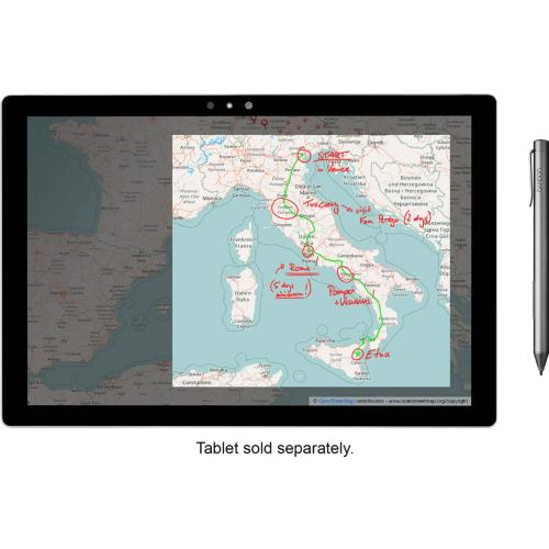 Wacom - Bamboo Ink Smart Stylus for Windows Ink; 2nd Generation - Gray