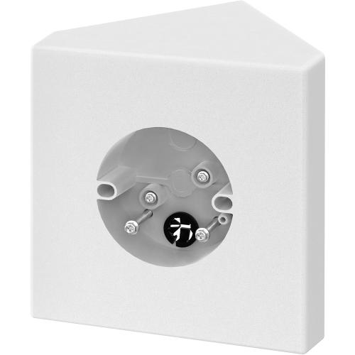 Fan Mounting Box, Ceiling Fan Mounting Bracket, Ceiling Fan Mounting Box, Ceiling Fan Mounting Kit, Fan Mounting Bracket, Fits Cathedral Ceiling Angles of 80° or Up, White,1-Pack