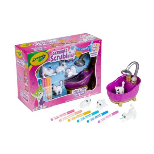 Crayola 12pc Scribble Scrubbie Pets Tub Set