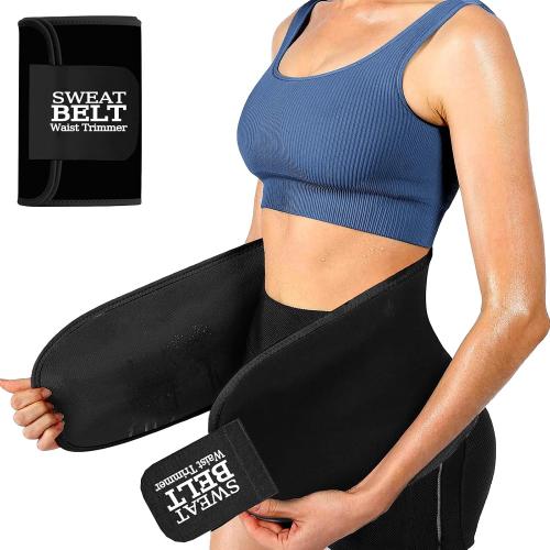 ZPP Waist Trainer for Women and Men, Neoprene Sweat Band Waist Trimmer Belt Slimming Stomach Wrap for Workout