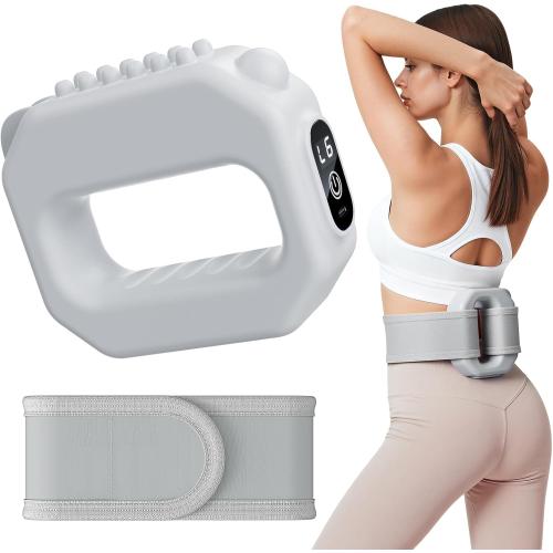 MERACH Fascia Ring Massager, Adjustable 6-Level Vibration for Home Gym Use