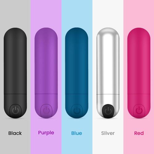 Kverg Handheld Electric Back Massager - Mini Waterproof&Rechargeable Handheld Deep Tissue Neck Black