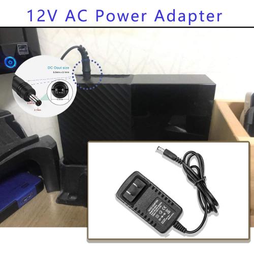 12V AC/DC Adapter Charger for Seagate Goflex Freeagent and WD Western Digital My Book Essential Digital External Hard Drive HDD WD My Cloud Powe Supply Replacement Charger Seagate Backup Plus, Central