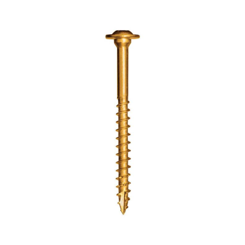 GRK Fasteners No. 10 X 2-1/2 in. L Star Washer Head W-Cut Structural Screws