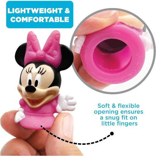 Disney Mickey Mouse & Friends Finger Puppets - Party Favors, Educational, Bath Toys