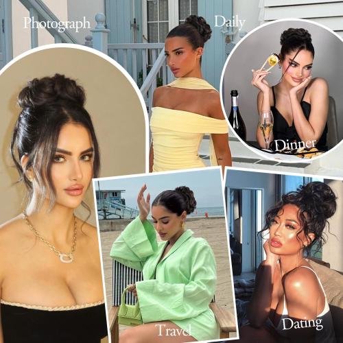 FREEMEIGE 100% Human Hair Bun Messy Bun Hairpiece for Women Claw Clip Messy Hair Bun Wavy Curly Chignon Bun Extensions Tousled Updo Hair Buns
