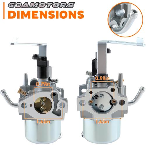 GoaMotors 276-62304-40 Carburetor Fit for Robin for Subaru EX13 EX17 EX21 SP170 SP210 Generator Replaces 276-​62304-​20 276-​62304-​40
