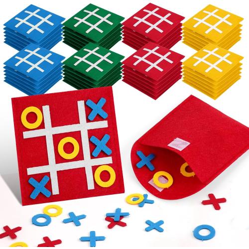 12 Pcs Tic Tac Toe Strategy Board Games for Kids Family, Mother's Day Party Favors Goodie Bag Stuffers for Kids, Classroom Prizes Elementary and Mini Games for Travel