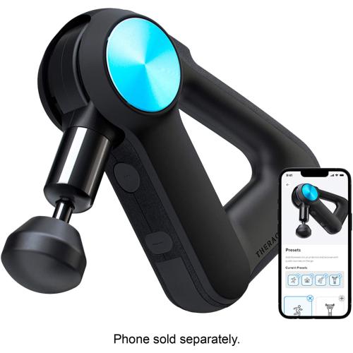 Therabody - Theragun PRO (4th Gen) Bluetooth   App Enabled Massage Gun   6 Attachments, 2 Batteries, 60lbs Force - Black