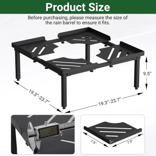45-55 Gallon Rain Barrel Stand