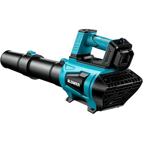 USED‼️ ,Cordless Leaf Blower Compatible with M Akita 18V Battery(No Battery) - 250MPH| 750CFM | 6 Speed Brushless Turbo Powerful Electric Leaf Blowers for Lawn Care, Patio, Blowing Leaves