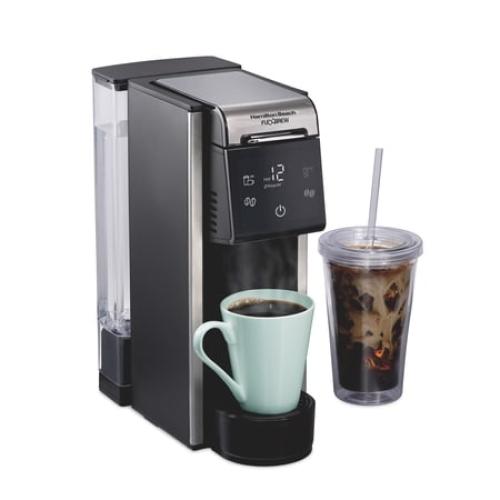 Hamilton Beach FlexBrew 4-in-1 Coffee Maker, Single Serve & Full Pot Coffee Brewer with Removable 45 oz Water Reservoir‼️light dirt‼️