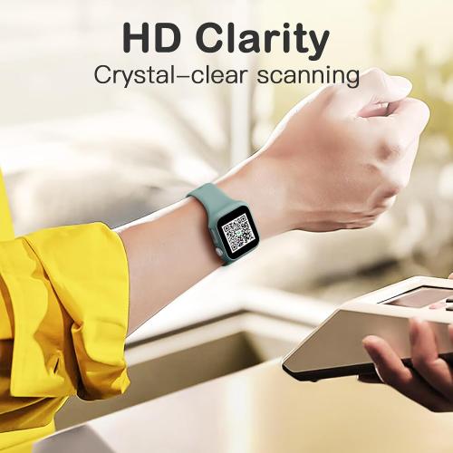Adorve 8-Pack Privacy Case for Apple Watch Series 11 42mm Screen Protector