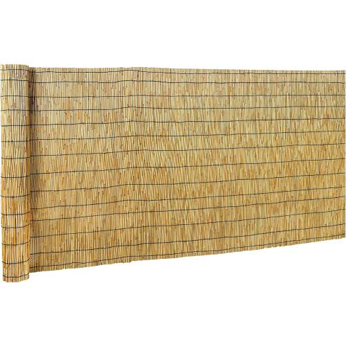 DearHouse Natural Reed Fencing, Eco-Friendly Reed Fence, 3.3 feet High x 13.3 feet Long, Reed Screen for Garden, Privacy