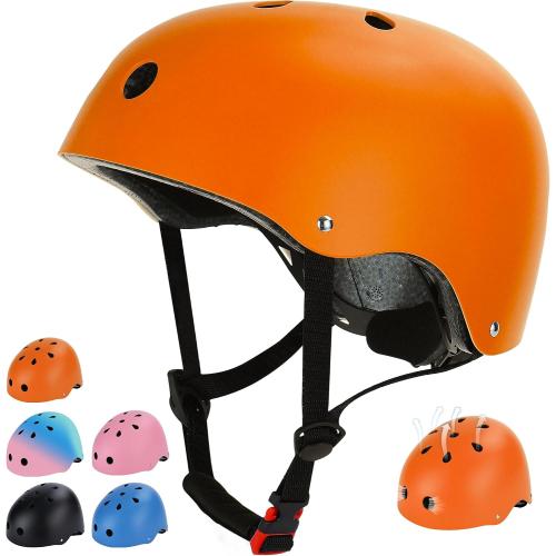 Kids Bike Helmet, Adjustable Toddler Helmet for Ages 3-5-8-14