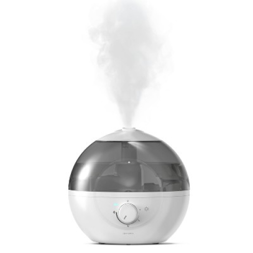HoMedics Top-Fill Easy to Clean Ultrasonic Cool Mist Humidifier with Night Light and Aromatherapy: 300-500 sq. ft., No Filter Needed, 30-Hour Run Time❗MAY HAVE MISSING PIECES/NEEDS CLEANING❗