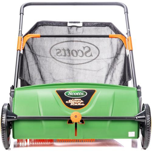 Scotts Outdoor Power Tools LSW70026S 26-Inch Push Lawn Sweeper, Black/Green
