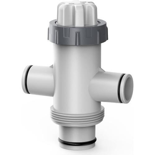 Split Swimming Pool Hose Plunger Valve, 2 in 1 Hose Plunger Valve Swimming Pool Part for Filter Circulation System