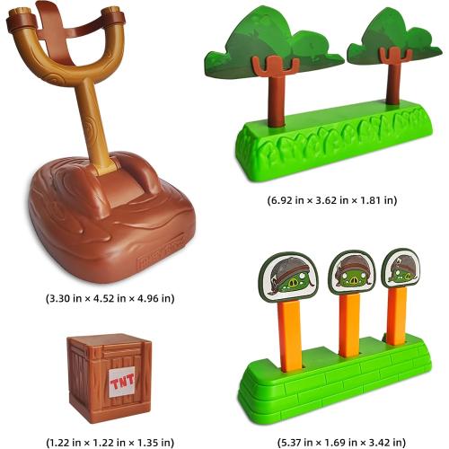 ROLOSO Angry Birds Toys Playsets Build N’ Launch Construction Brick Assembly Building Blocks Sets Pig City Strike 2 Takedown Space Planet Game Catapult Slingshot Gift Box