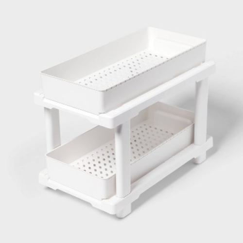 Under Sink Shelves White - Brightroom™