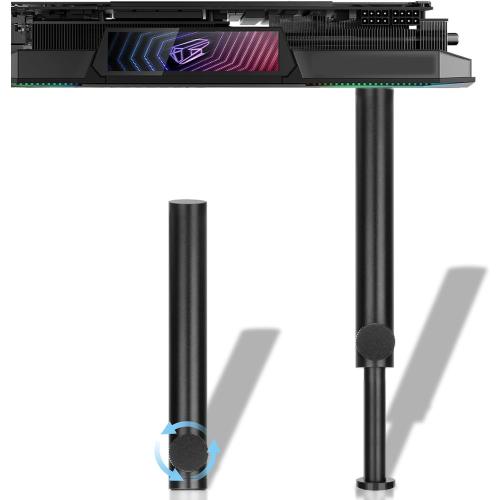 TEAMOLA Tall GPU Support Bracket - Adjustable GPU Anti-Sag Stand GPU Mount
