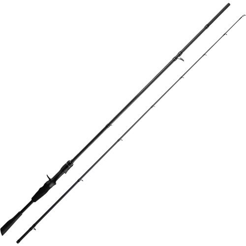 HANDING M1 Bass Fishing Rod Fast Action Spinning & Casting Rod with Fuji Guide Rings for Trout Walleye Bass Northern Pike Muskie Snook Redfish