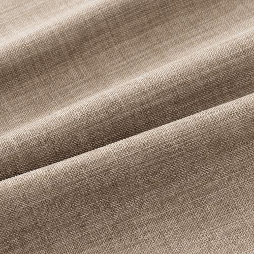 MIULEE Pinch Pleated 100% Blackout Curtains 40x84 Long Linen 4 Panels Set