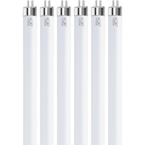 F13T5D – T5 21 Inch Under Counter Fluorescent Bulbs Bright White Daylight 6500K 13-Watt F13T5/D 21” D Long Life Replacement Tubes for Under Cabinet Lights – Pack of 6 Bulbs