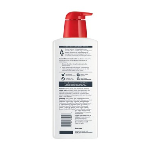 Eucerin Advanced Repair Unscented Body Lotion for Dry Skin - 16.9 fl oz