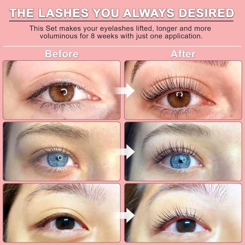 Luxe Cosmetics - Lash Lift Kit - Complete Set for Eyelash Lifting