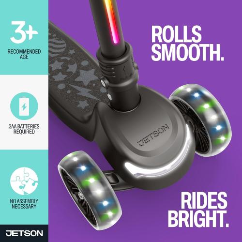 Jetson Scooters - Jupiter Mini Kick Scooter, Foldable, Lightweight, Portable WHITE