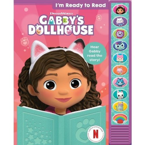 DreamWorks Gabby's Dollhouse: I'm Ready to Read Sound Book - by  Pi Kids (Mixed Media Product)