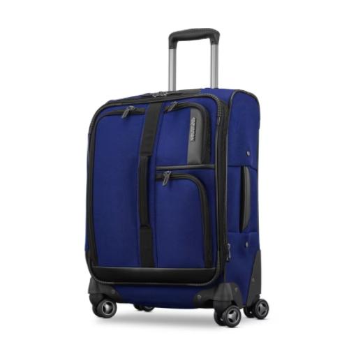American Tourister Cargo Max 21 Softside Carry-on Spinner Luggage Single Piece - Blue